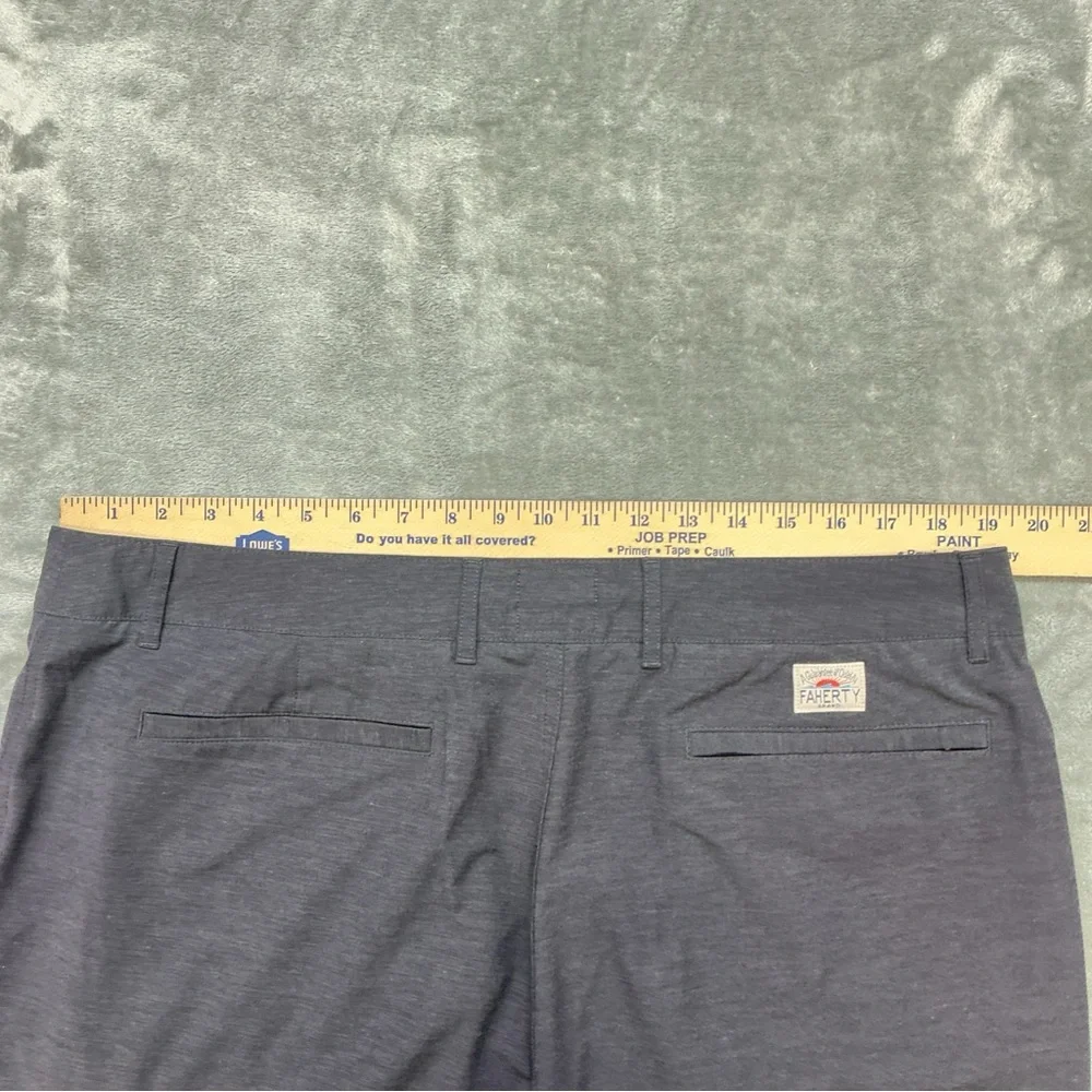 Faherty All Day Shorts Men’s size 38 Gray casual light weight chino active golf